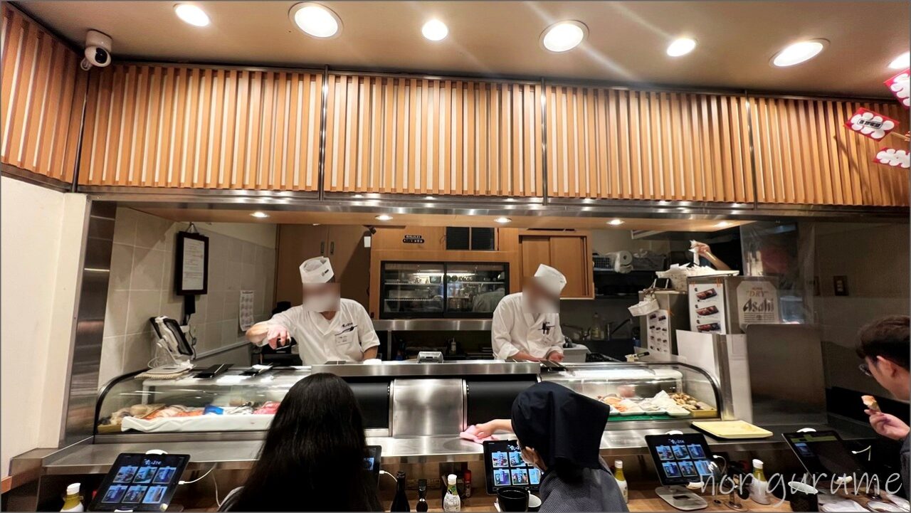 立喰 美登利 池袋寿司の店内の雰囲気