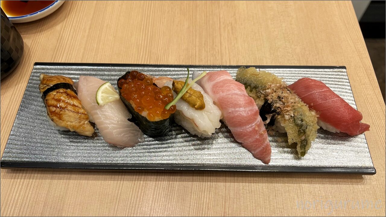 立喰 美登利 池袋寿司の特上にぎりが中トロ･大トロ･肉厚海老にいくらなど全部が美味しい！安い！【レビュー･口コミ･感想】