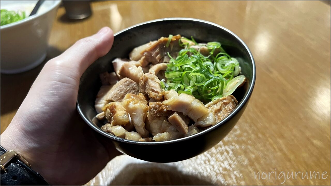 上板橋 らあめん こそっとのミニちゃーしゅー丼がお肉ごろごろで美味しくて大満足！安い！【ラーメンレビュー･口コミ･感想】