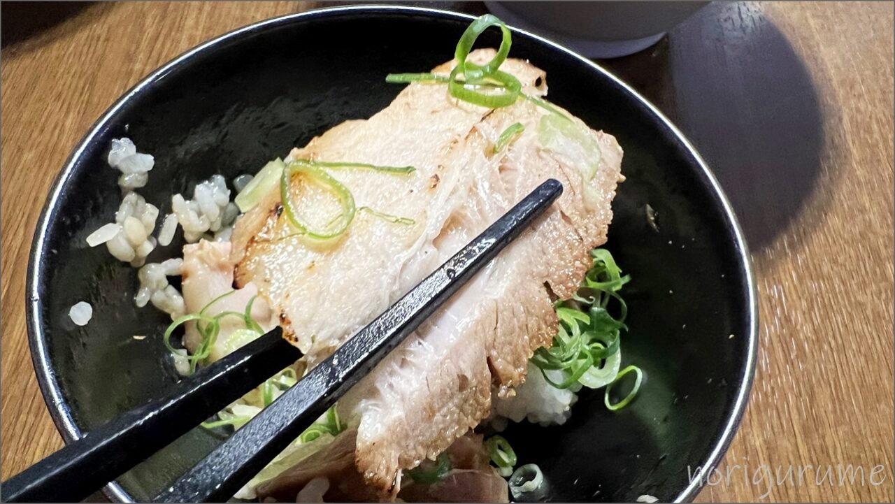 上板橋 らあめん こそっとのミニちゃーしゅー丼がお肉ごろごろで美味しくて大満足！安い！【ラーメンレビュー･口コミ･感想】