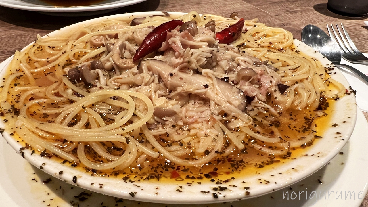 ホームズパスタ 池袋東口店のキノコのペペロンチーノが中トロ･大トロ･肉厚海老にいくらなど全部が美味しい！【レビュー･口コミ･感想】